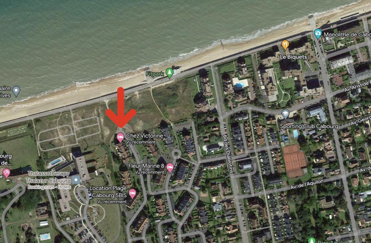 Joli Studio Pres Du Front De Mer Cabourg Exterior photo